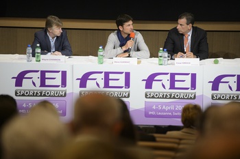 Olympic champion Steve Guerdat features on first day of FEI Sports Forum